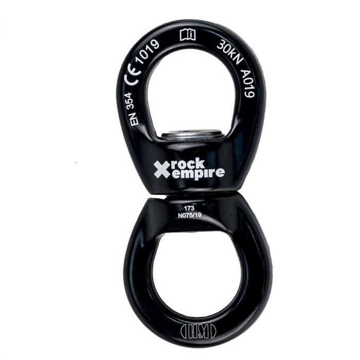 Krętlik ROCK EMPIRE SWIVEL BLACK