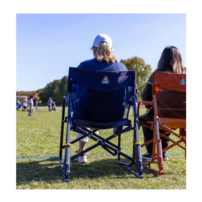 Krzesło turystyczne GCI OUTDOOR FREESTYLE ELITE ROCKER RICH BLUE