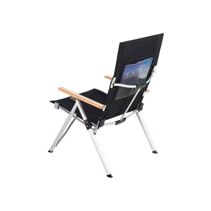 Krzesło turystyczne NATUREHIKE DECK CHAIR (NH17T003-Y) / BLACK