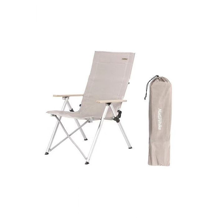 Krzesło turystyczne NATUREHIKE DECK CHAIR (NH17T003-Y) / KHAKI