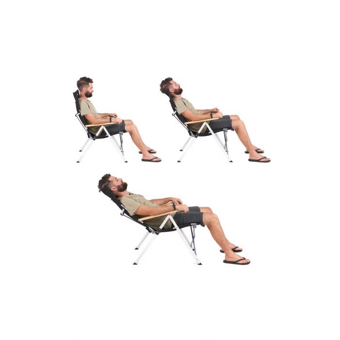 Krzesło turystyczne NATUREHIKE DECK CHAIR (NH17T003-Y) / KHAKI