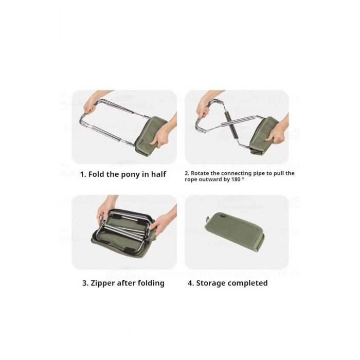 Krzesło turystyczne XL01 ULTRALIGHT FOLDING STOOL CNK2550JJ011