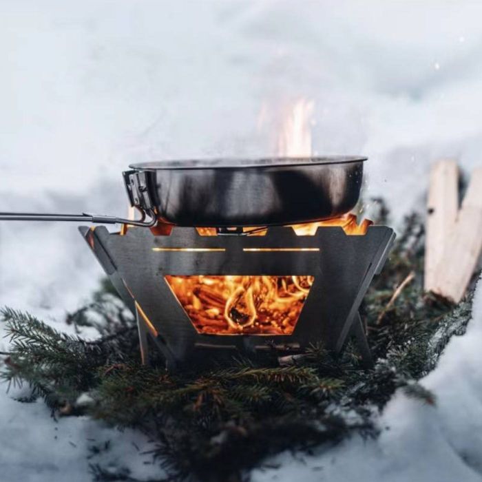Kuchenka FIRE-MAPLE MAVERICK WOOD STOVE 4 PANELS