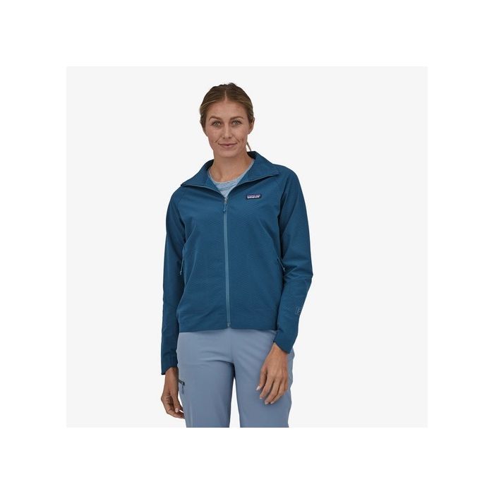 Kurtka damska PATAGONIA CROSSSTRATA EARLY TEAL
