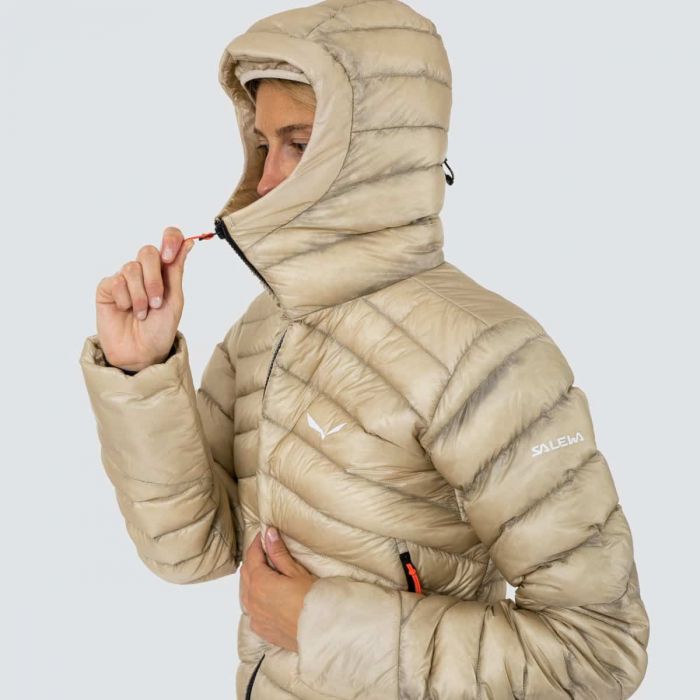 Kurtka damska SALEWA ORTLES MEDIUM 3 RDS DOWN / OATMEAL