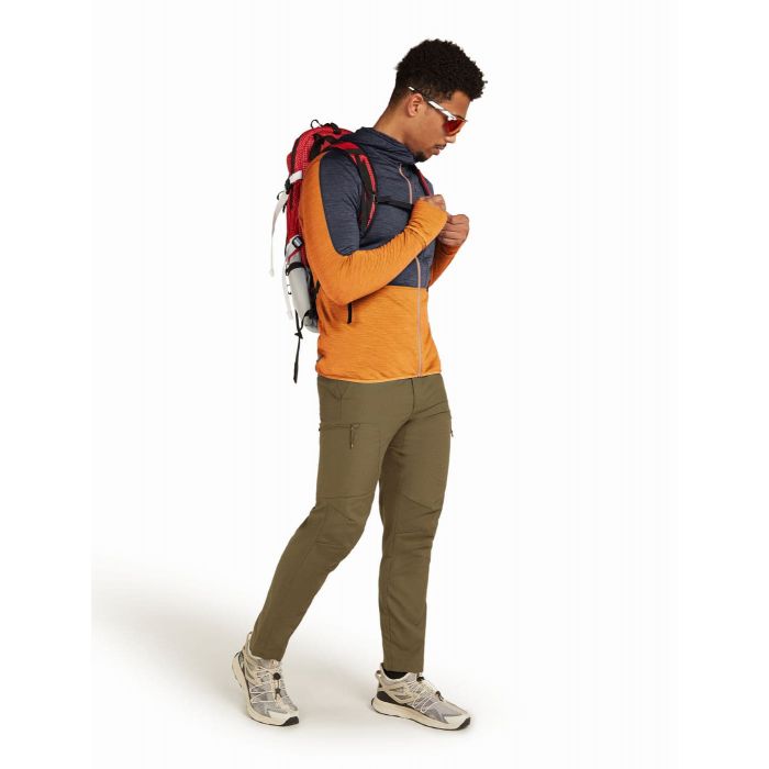 Kurtka męska ICEBREAKER MERINO 200 REALFLEECE DESCENDER LONG SLEEVE ZIP HOODIE