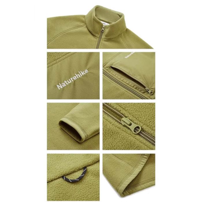 Kurtka męska NATUREHIKE FLEECE WITH POCKETS (CYY2441FS066)