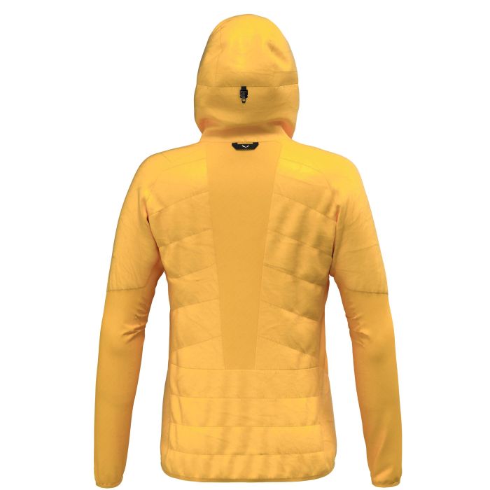 Kurtka męska SALEWA ORTLES HYBRID TIROLWOOL HOODY / GOLD