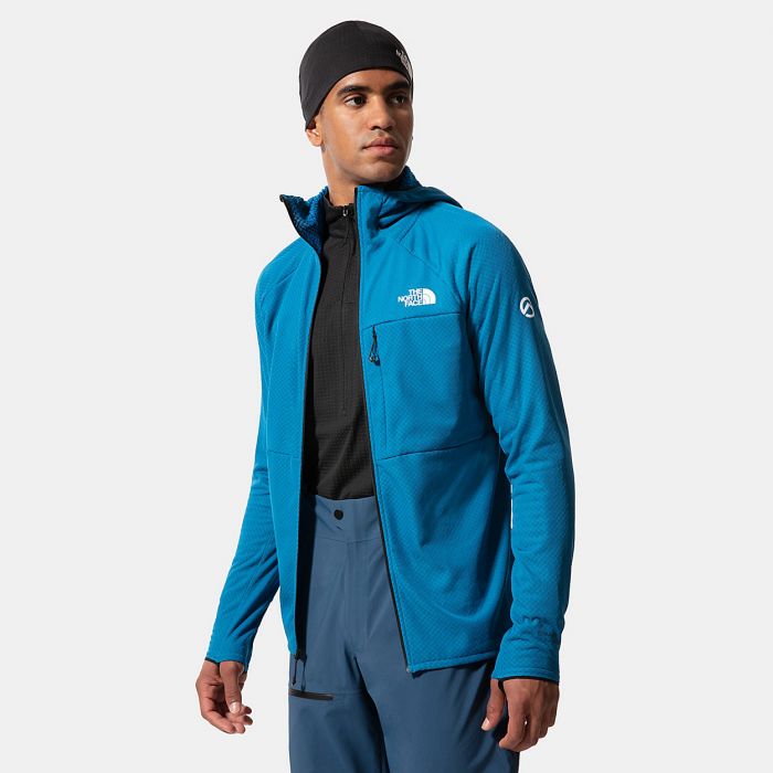Kurtka męska THE NORTH FACE SUMMIT SERIES FUTUREFLEECE HOODY (5J7S) / TNF BLUE