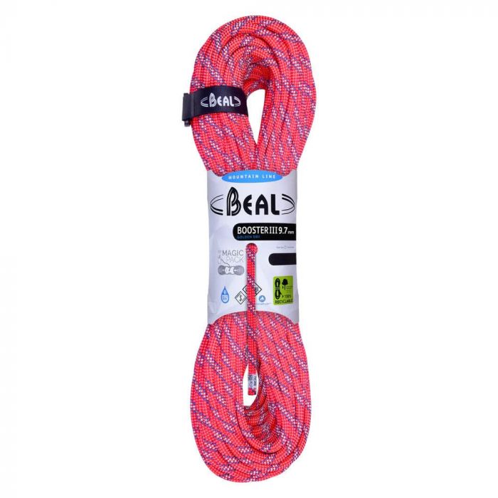 Lina pojedyncza BEAL BOOSTER III 9.7mm GOLDEN DRY ORANGE 50M