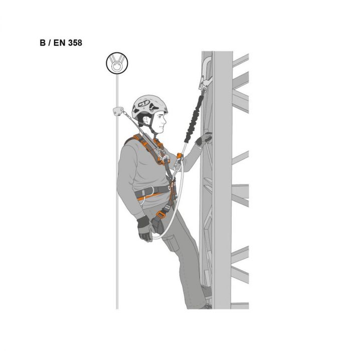 Lonża stabilizująca CLIMBING TECHNOLOGY FINCH+ 10M