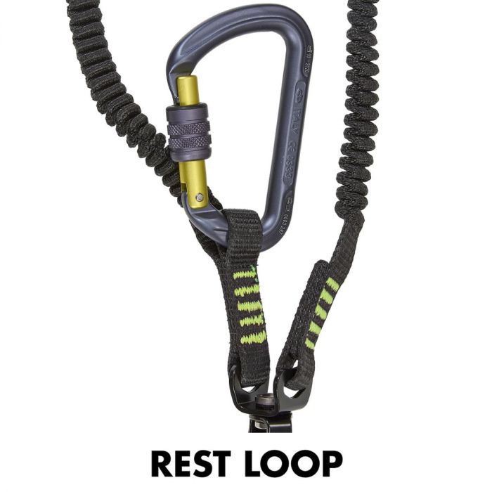 Lonża via ferrata CLIMBING TECHNOLOGY TOP SHELL COMPACT TWIST W