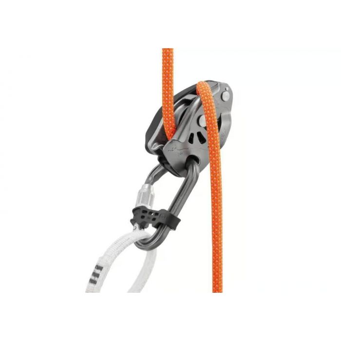Karabinek PETZL ATTACHE BAR SCREW LOCK GREY M038CA00