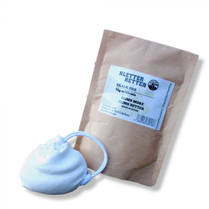 Magnezja KLETTER RETTER REFILABE CHALKBALL 75G