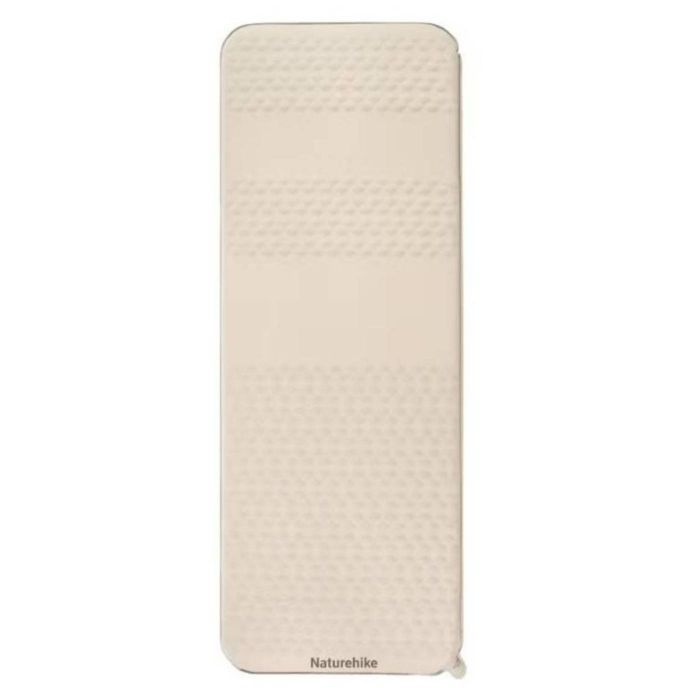 Mata samopompująca NATUREHIKE FEATHERBONE SINGLE LARGE WIDE 6,5CM (CNK2300WS012) / BROWN