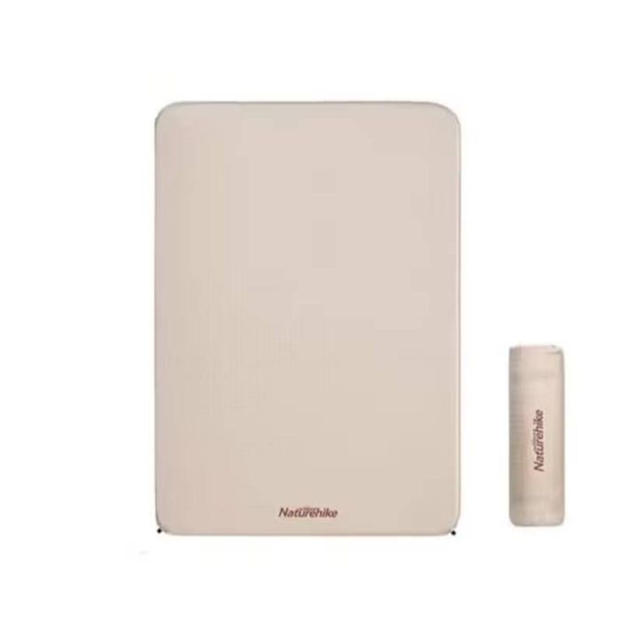 Mata samopompująca NATUREHIKE WIDE SLEEPING PAD DOUBLE 6CM (NH20DZ002) / BEIGE