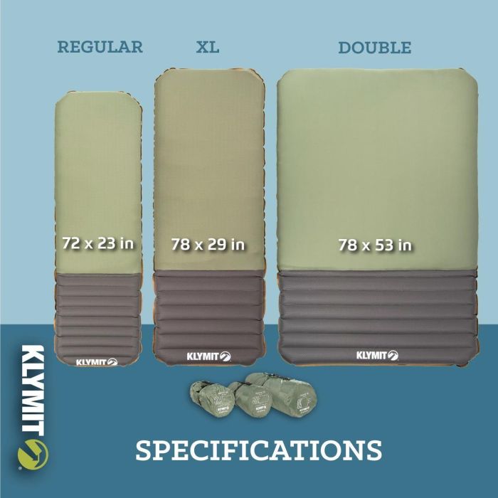 Materac KLYMIT KLYMALOFT REGULAR