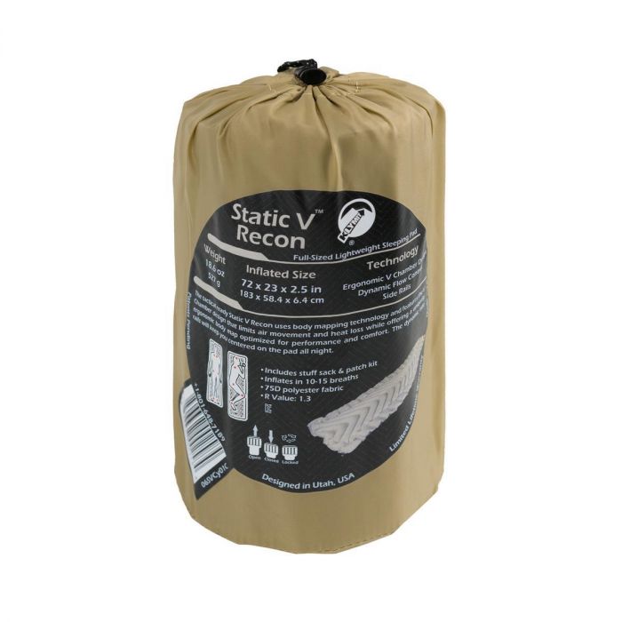 Materac KLYMIT STATIC V RECON COYOTE-TAN