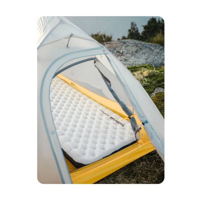 Materac NATUREHIKE TUYE R 6.5 SQUARE (CNK2450WS038) / CARBON SILVER Materac NATUREHIKE TUYE R 6.5 SQUARE (CNK2450WS038) / CARBON SILVER