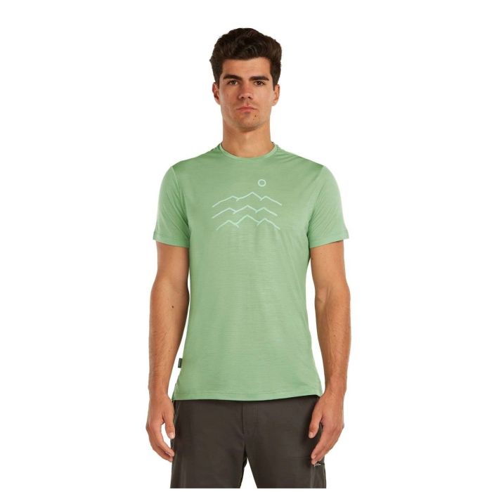Koszulka męska merino ICEBREAKER COOL-LITE SPHERE III SS TEE ACROSS