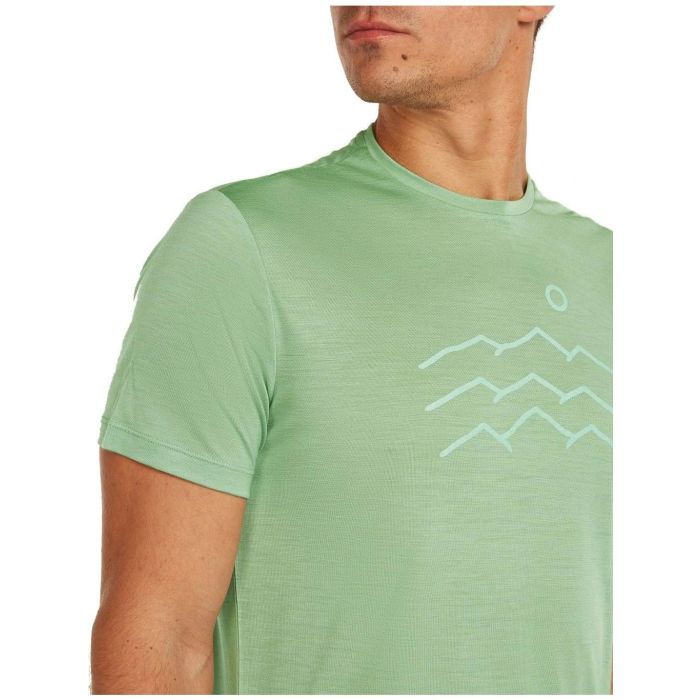 Koszulka męska merino ICEBREAKER COOL-LITE SPHERE III SS TEE ACROSS