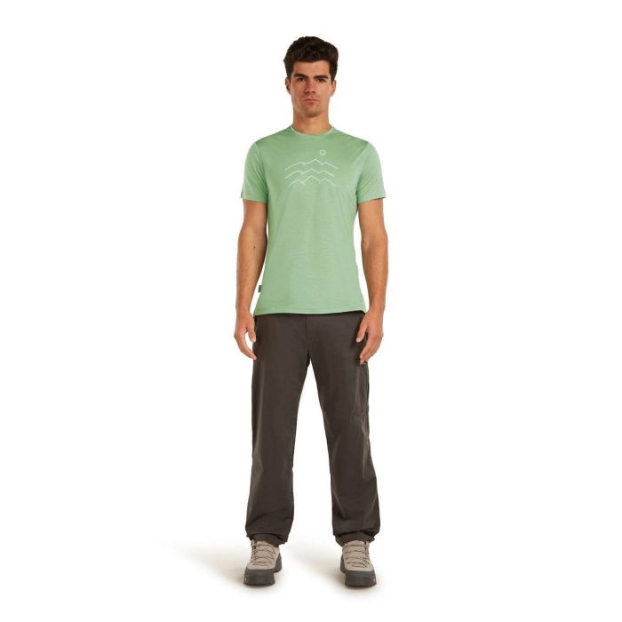 Koszulka męska merino ICEBREAKER COOL-LITE SPHERE III SS TEE ACROSS