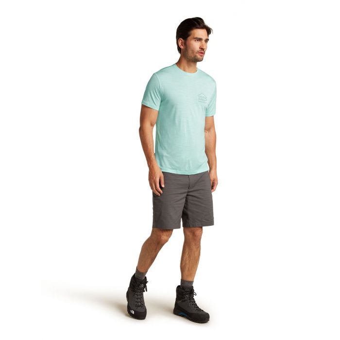 Koszulka męska merino ICEBREAKER COOL-LITE SPHERE III SS TEE EXPLORE