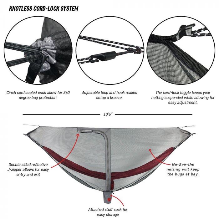 Moskitiera GRAND TRUNK MOZZY LITE