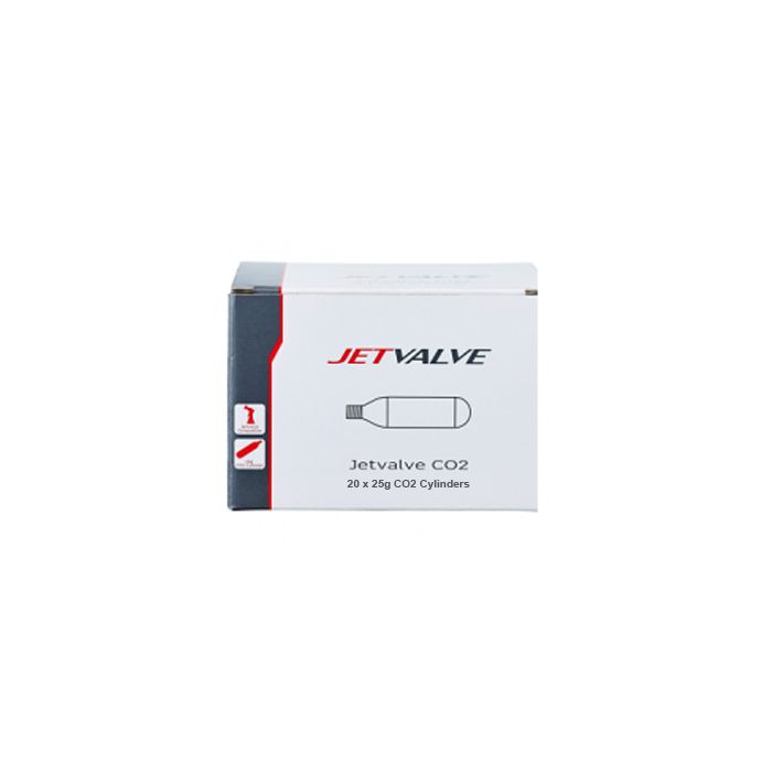 Nabój gazowy WELDTITE JETVALVE CO2 25G