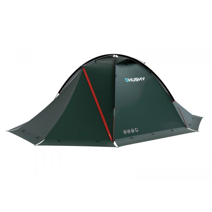 Namiot 2-osobowy wyprawowy HUSKY FALCON 2 EXTREME GREEN