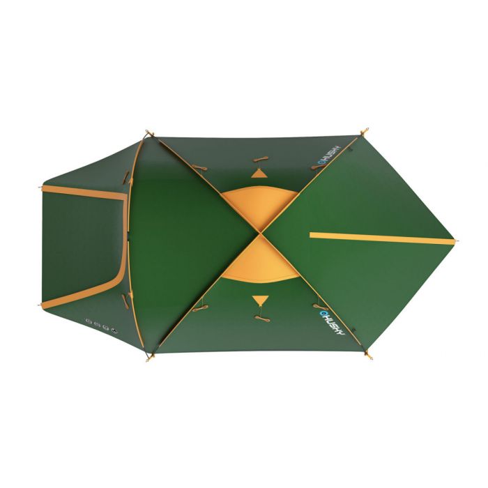 Namiot 3-osobowy HUSKY BIZON 3 CLASSIC GREEN