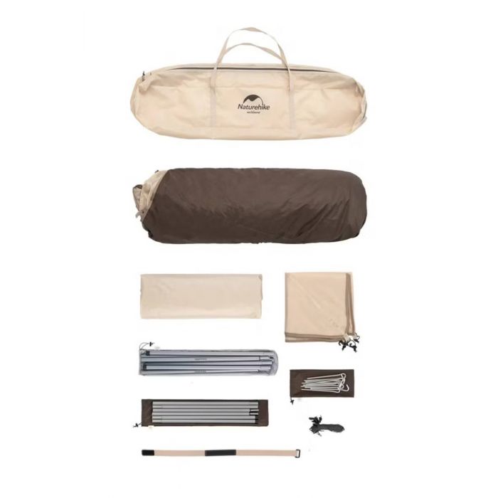 Namiot NATUREHIKE ANGO 3 VINYL (CNK2300ZP014) / KHAKI