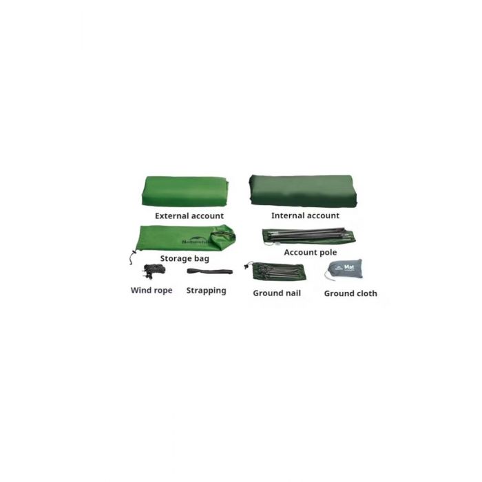 Namiot NATUREHIKE CLOUD UP 1 BASE 210T (CNK2450WS032)