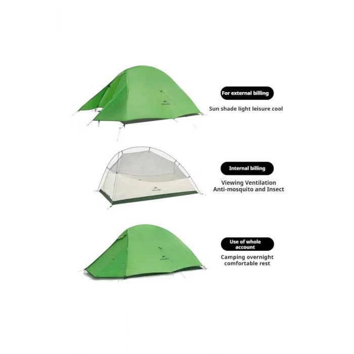 Namiot NATUREHIKE CLOUD UP 2 BASE 210T (CNK2450WS032)