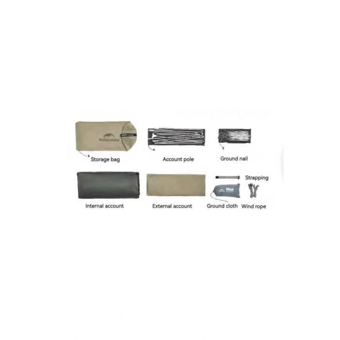 Namiot NATUREHIKE CLOUD UP 2 PRO 20D (CNK2350WS020)