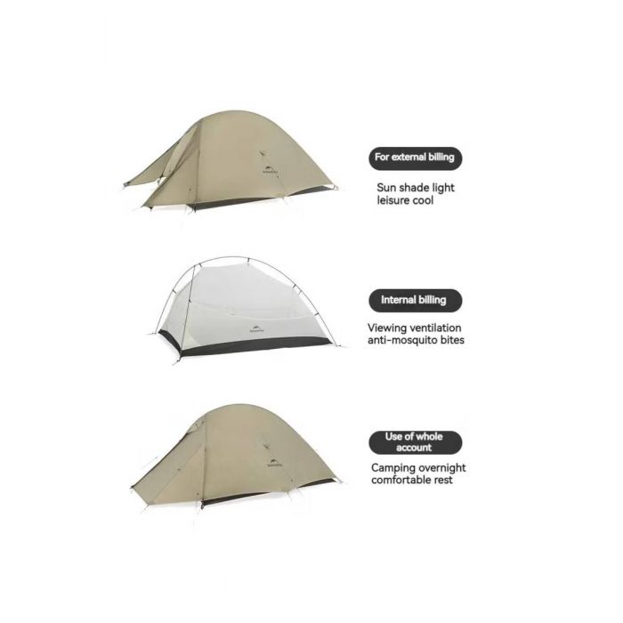 Namiot NATUREHIKE CLOUD UP 2 PRO 20D (CNK2350WS020)