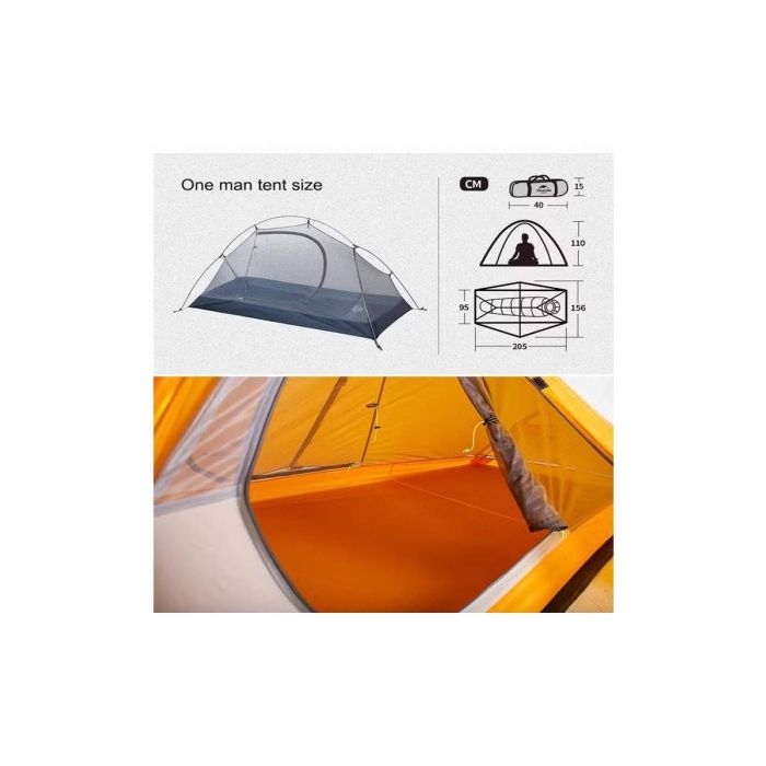 Namiot NATUREHIKE CYCLING ULTRALIGHT 1 (NH18A095-D)