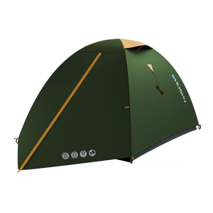 Namiot dwuosobowy HUSKY BIZAM 2 CLASSIC GREEN