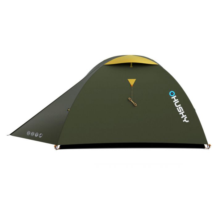 Namiot dwuosobowy HUSKY BIZAM 2 CLASSIC GREEN