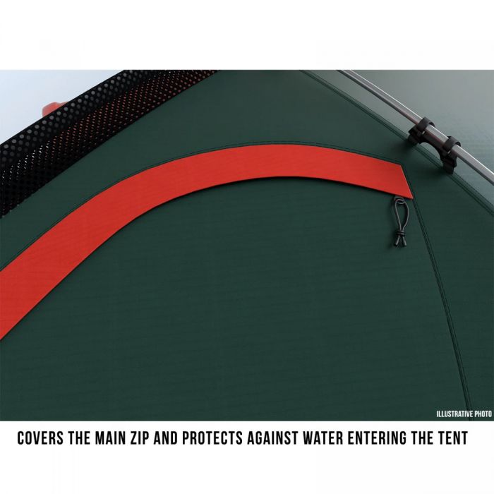 Namiot 3-4 osobowy wyprawowy HUSKY FIGHTER 3-4 EXTREME RED