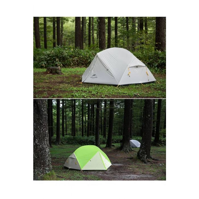 Namiot NATUREHIKE MONGAR 2 (NH17T007-M) / LIGHT GREY - DARK GREEN
