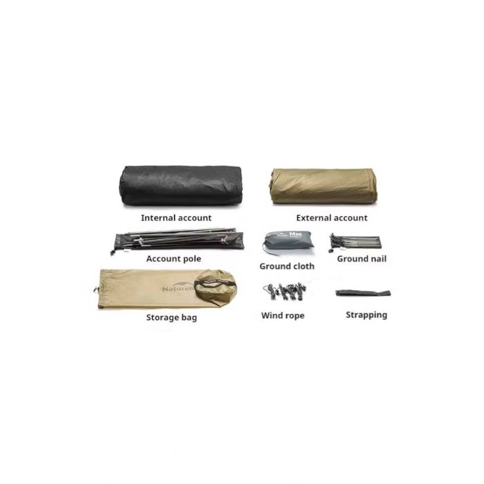 Namiot NATUREHIKE MONGAR UL 2 15D (CNK2550WS016)