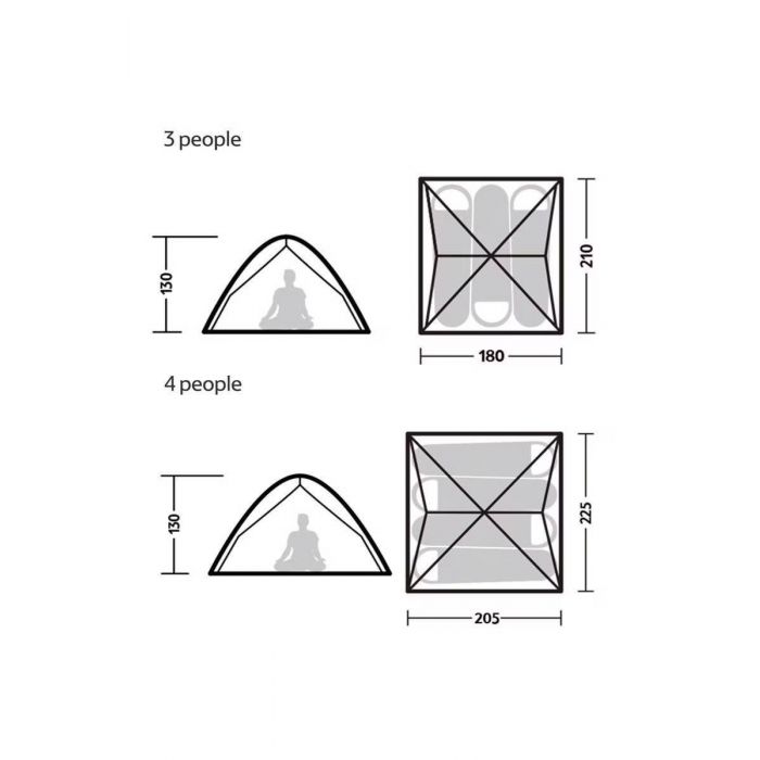 Namiot NATUREHIKE POP-UP 3 AUTOMATIC (NH21ZP008) / FOREST GREEN