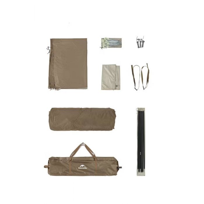 Namiot NATUREHIKE VILLAGE 13 ROOF (CNH22ZP004) / BROWN-TI BLACK