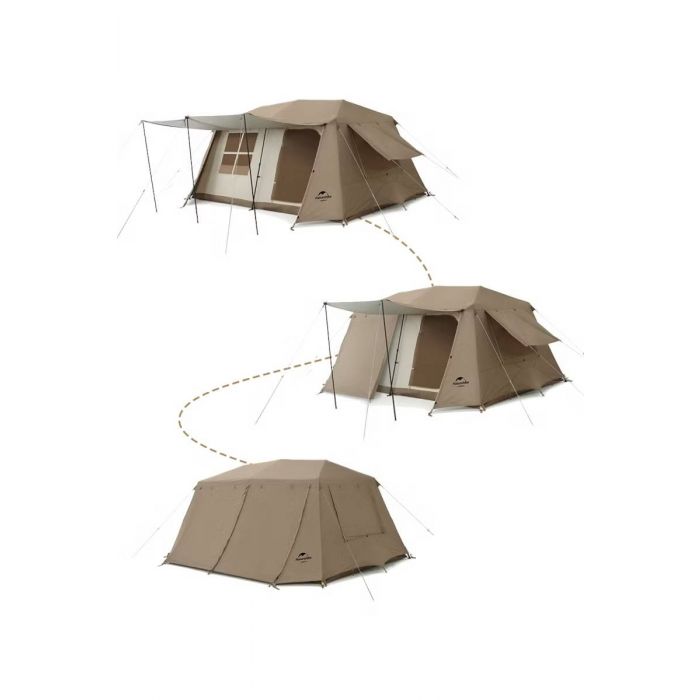 Namiot NATUREHIKE VILLAGE 13 ROOF (CNH22ZP004) / BROWN-TI BLACK