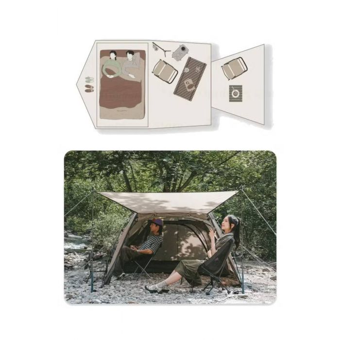Namiot NATUREHIKE SHANDI ONE BEDROOM (CNK2300ZP017) / GREY