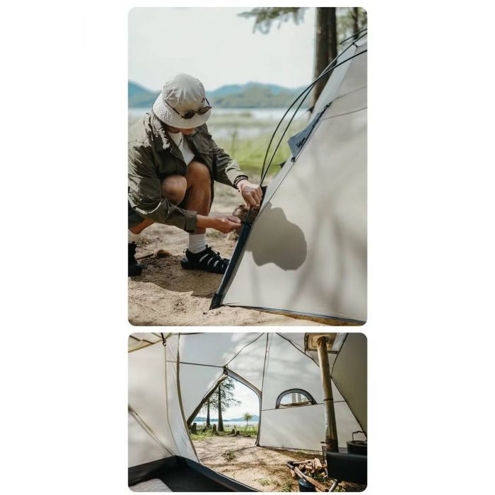 Namiot NATUREHIKE SHANDI SOLO 15D (CNK2450WS029) / MOON ROCK SAND