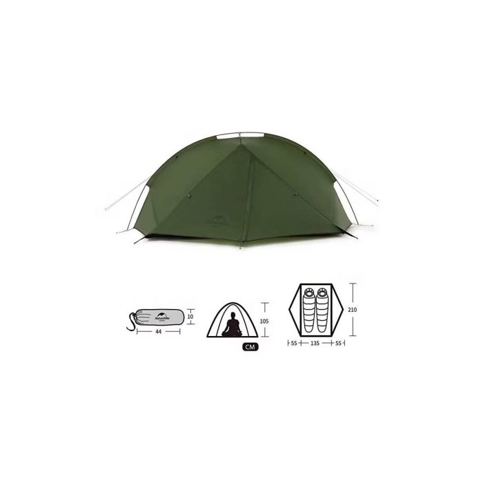 Namiot NATUREHIKE TAGAR 2 (NH17T180J) / FOREST GREEN