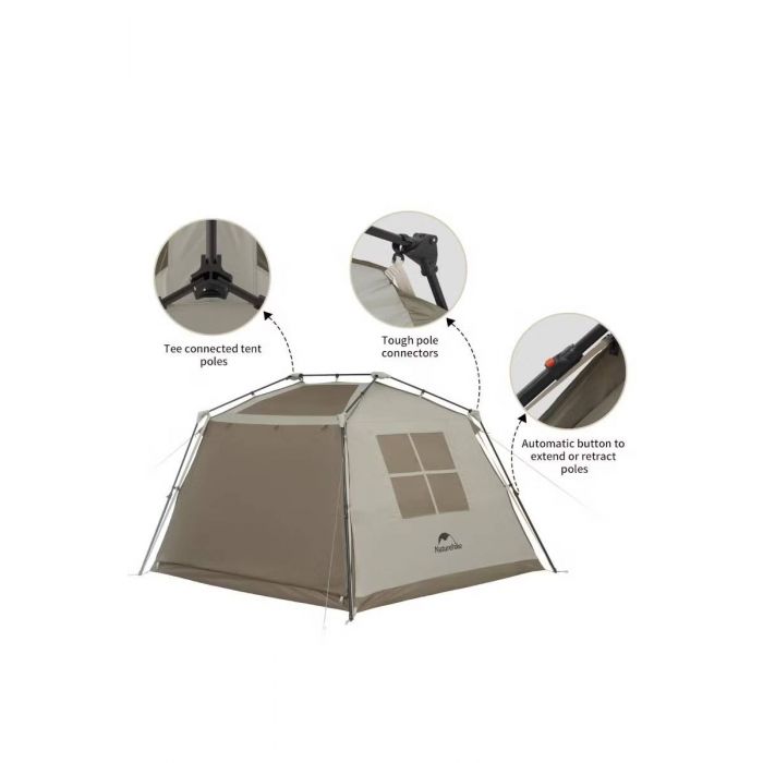 Namiot NATUREHIKE VILLAGE 5.0 2 GENERATION (CNK2300ZP022) / BROWN