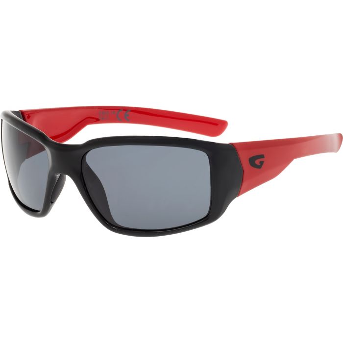 Okulary dziecięce GOG JUNGLE BLACK/RED (E952-1P)